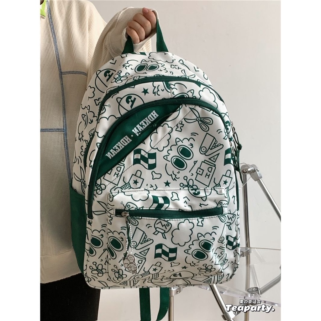 Balo Đi Ulzzang sinh viên cặp sách Hàn Quốc trường học