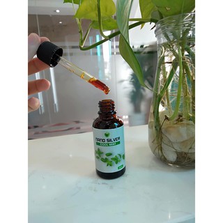 [MUA 1 TẶNG 1] Dung dịch NANO SILVER COOL MINT Táo xanh