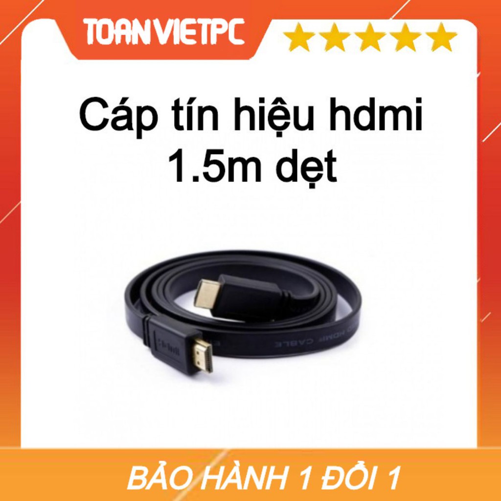 [Giá Sỉ] Combo 50 Sợi Dây HDMI 1.5m Dẹt 1.4 Full HD