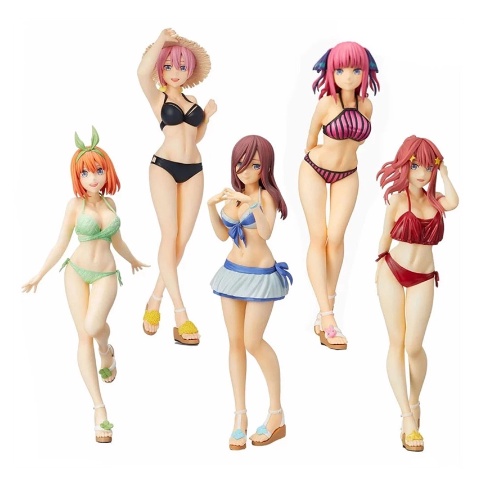 Mô hình Nakano Ichika Nino Miku Yotsuba Itsuki Gotoubun no Hanayome Nhà có 5 nàng dâu