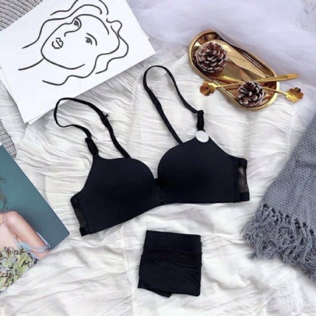 Sét bộ áo+ quần lót cài trước ( hàng loại 1)