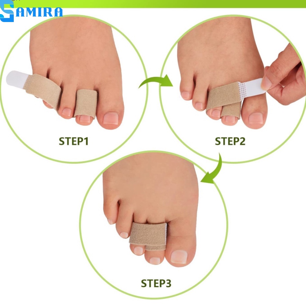 1 dụng cụ băng quấn nẹp ngón chân ngón tay dễ điều chỉnh kích thước hỗ trợ vẹo ngón chân SA4