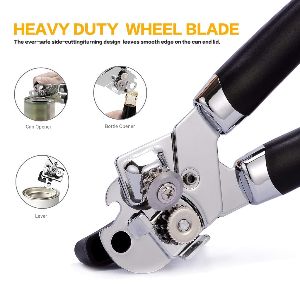 Dụng cụ mở lon WALFOS 3 trong 1 chuyên dụng thiết kế có tay cầm tiện lợi