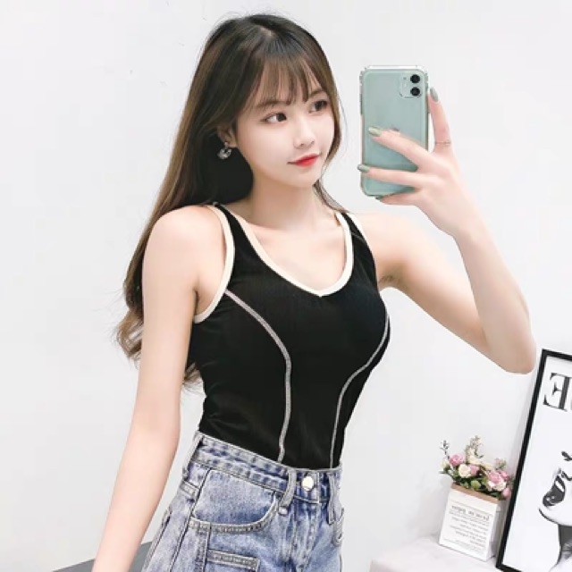 Áo thun gân định hình cơ thể chiết eo cho nữ | BigBuy360 - bigbuy360.vn