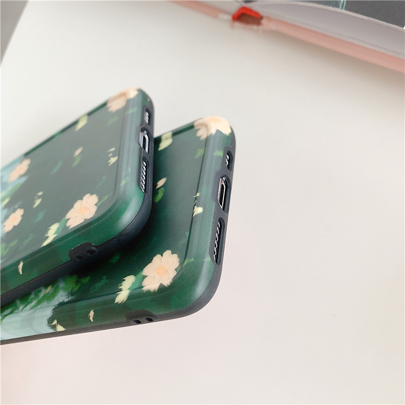 Ốp điện thoại TPU tranh sơn dầu iPhone 11 Pro MAX i7 i8 Plus XR XS MAX SE 2020 | BigBuy360 - bigbuy360.vn