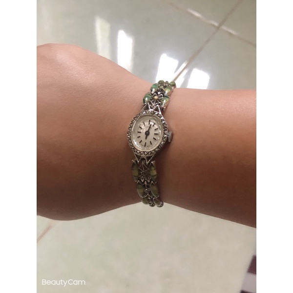 đồng hồ cơ cót nữ hiệu opal swiss made