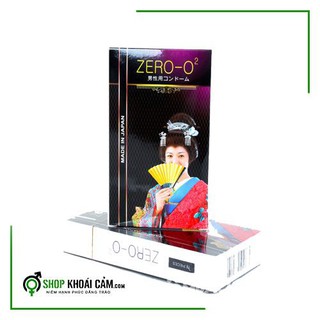 [SALE LỚN][CHÍNH HÃNG100%] Bao Cao Su ZERO O2 - Siêu Mỏng 002 - Chính Hãng Nhập Khẩu Nhật Bản - Hộp 12C