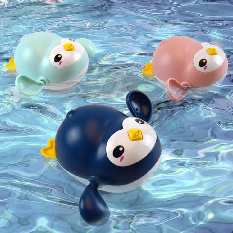Hãy lắc động âm thanh của cùng đồ chơi trẻ con trong bồn tắm chuỗi lò xo đồ chơi đồ chơi có nước Rùa bơi nhỏ