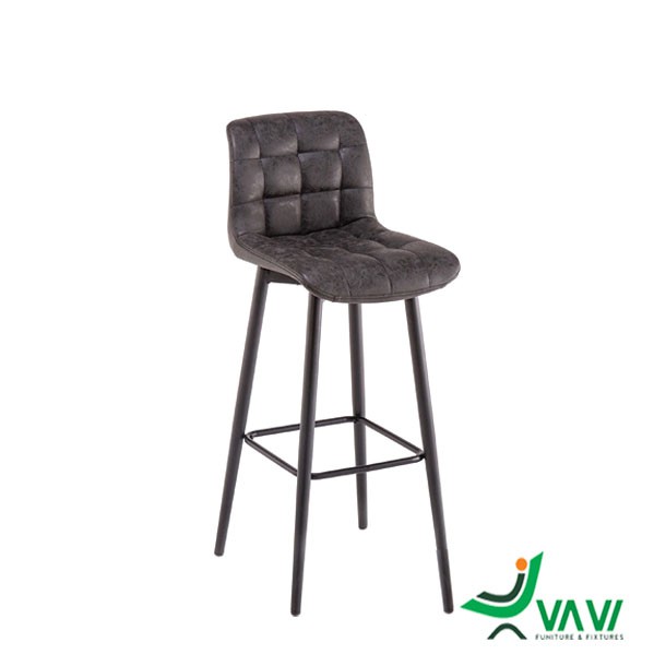 Ghế quầy bar nệm chân thép sơn tĩnh điện nhập khẩu - TH3807 | BigBuy360 - bigbuy360.vn