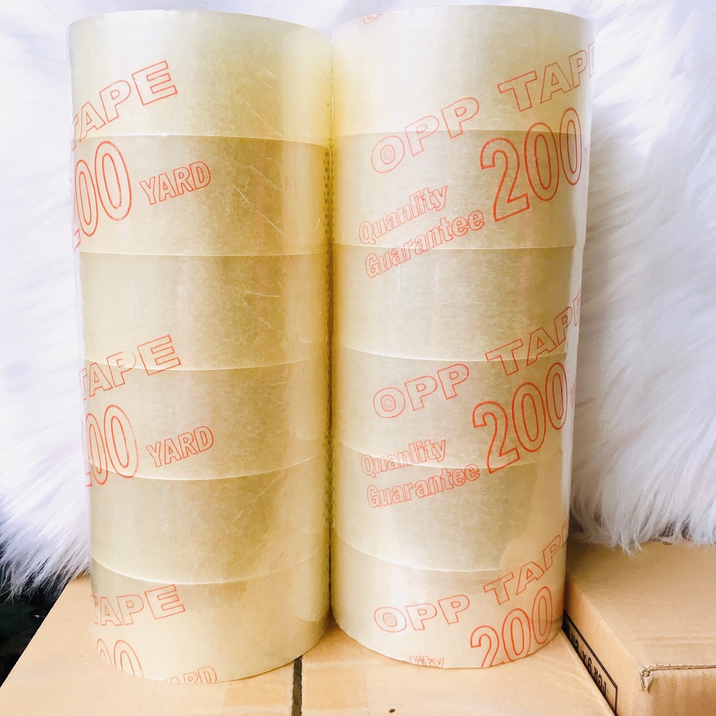 [LÕI SIÊU MỎNG] BĂNG KEO 200 Yard 1.7kg/cây (6 cuộn/cây) - SIÊU TIẾT KIỆM