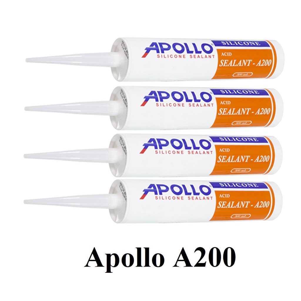 Keo silicon Apollo A100, A200, A500.. chính hãng... các loại súng bắn keo (tự chọn)