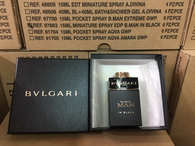 FREESHIP - Nước hoa nam BVLGARI Man In Black EDP 15ml