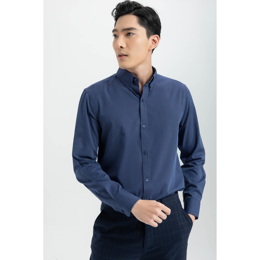 Áo sơ mi Bamboo họa tiết nam IVY moda MS 17E2875 | BigBuy360 - bigbuy360.vn