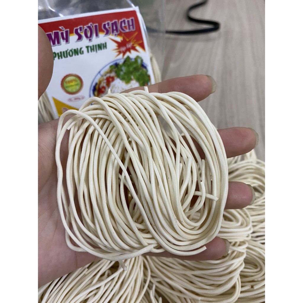 Mì sợi khô – Mỳ sợi chay -  Bánh canh khô loại đặc biệt gói 350gram thơm ngon chế biến món chay, mặn