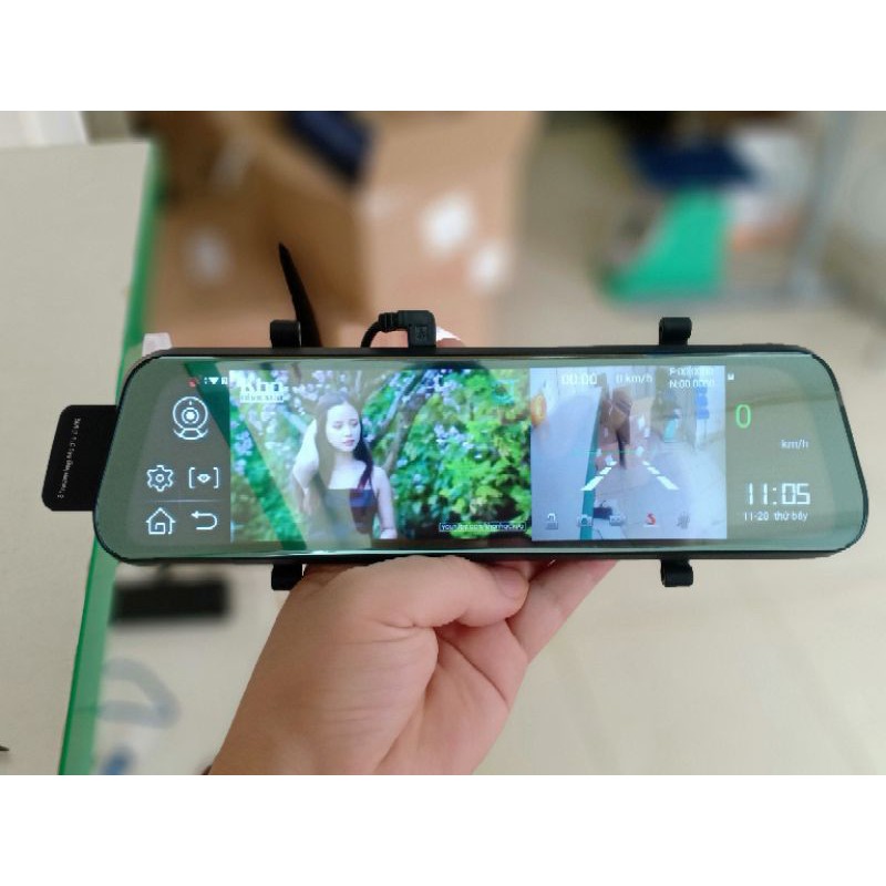 Camera hành trình gương M394G PRO  Wifi GPS | WebRaoVat - webraovat.net.vn