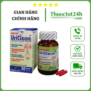 ✅- super power uriclean - hỗ trợ tan sỏi thận, đường tiết niêu
