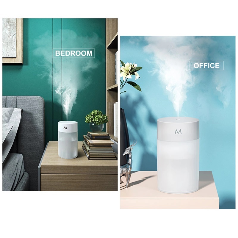Máy khuếch tán tinh dầu 260mL có đèn LED nhiều màu chất lượng
