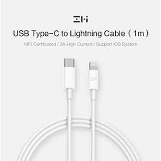 Cáp type c to lightning xiaomi zmi al870