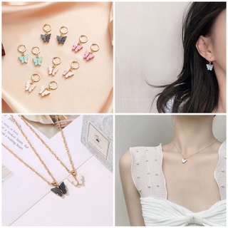 Dây Chuyền Mặt Bướm Đính Đá