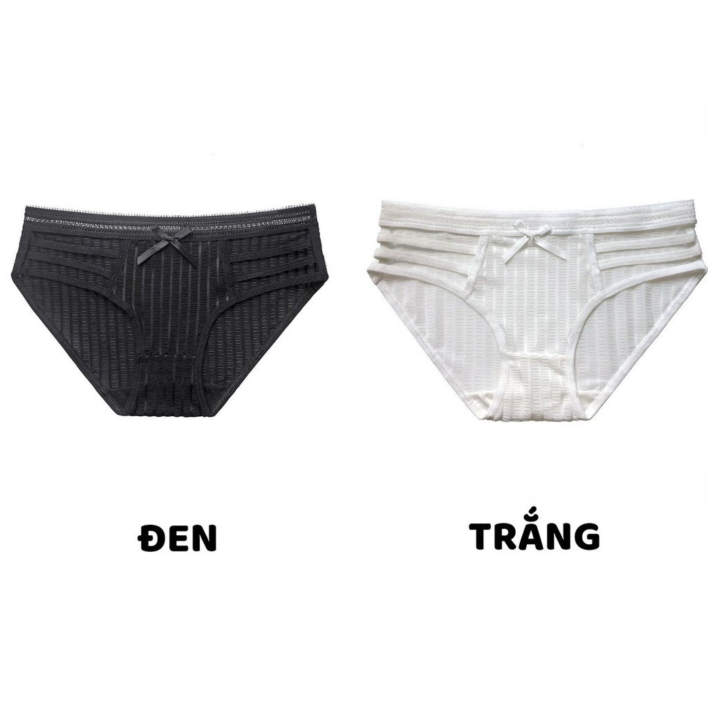 Quần Lót Nữ - Quần Lót Nữ Ren thiết kế dây đan ngang gợi cảm quyến rũ sexy DAN STORE MÃ 3036