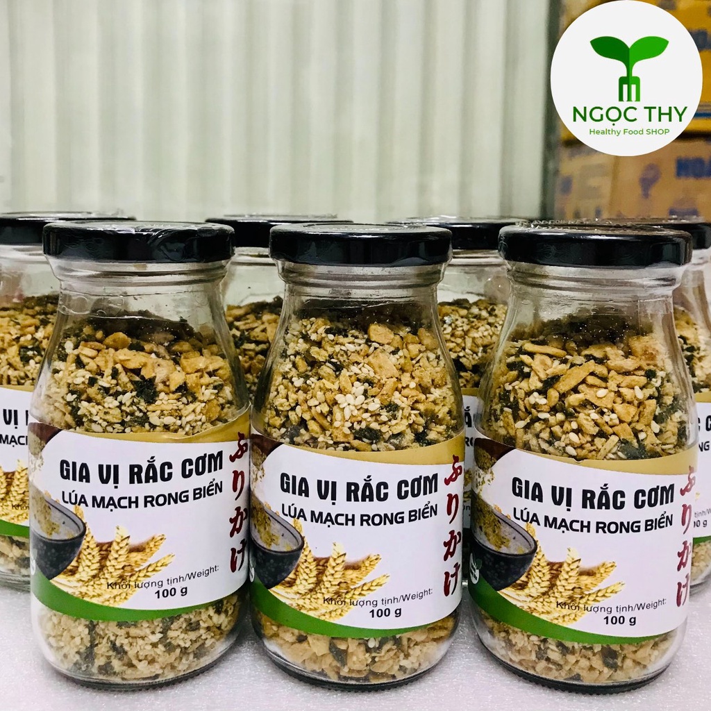 Gia vị rắc cơm Lúa mạch rong biển Tâm Minh Foods 48gr-100gr
