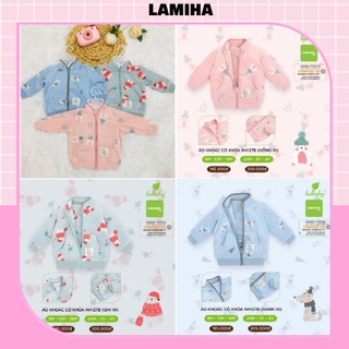 Áo khoác cho bé trai bé gái Lullaby Nhật Hoa sale size sơ sinh đến 1 2 3 4 tuổi NH127B Lamiha