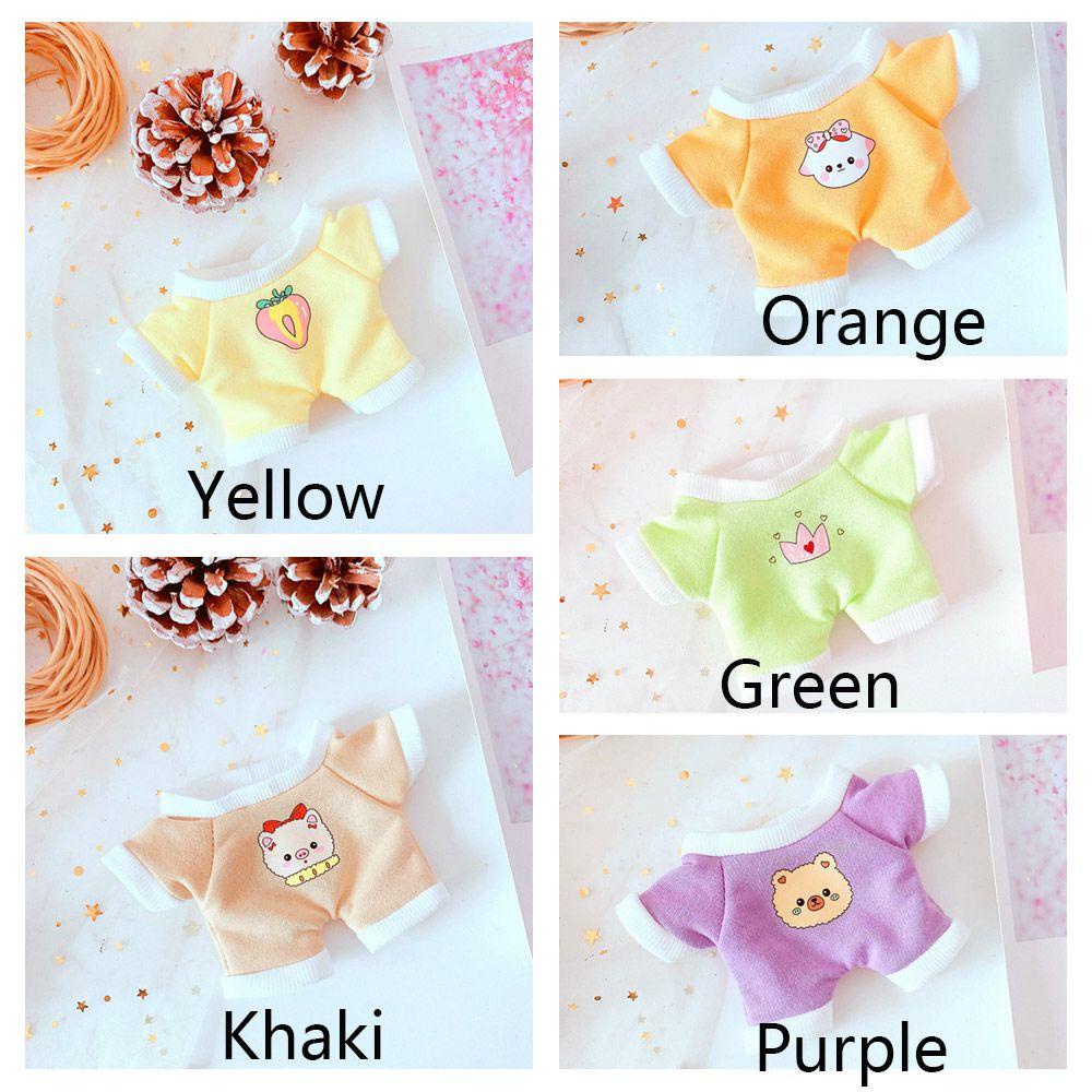 Búp Bê Nhồi Bông 20cm Mặc Quần Áo Xinh Xắn