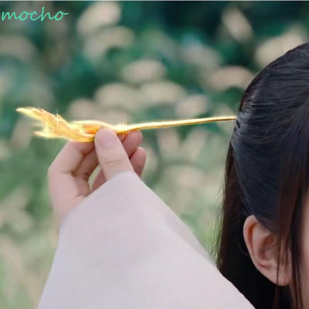 Trâm cài tóc lông vũ phong cách Trung Hoa cổ điển