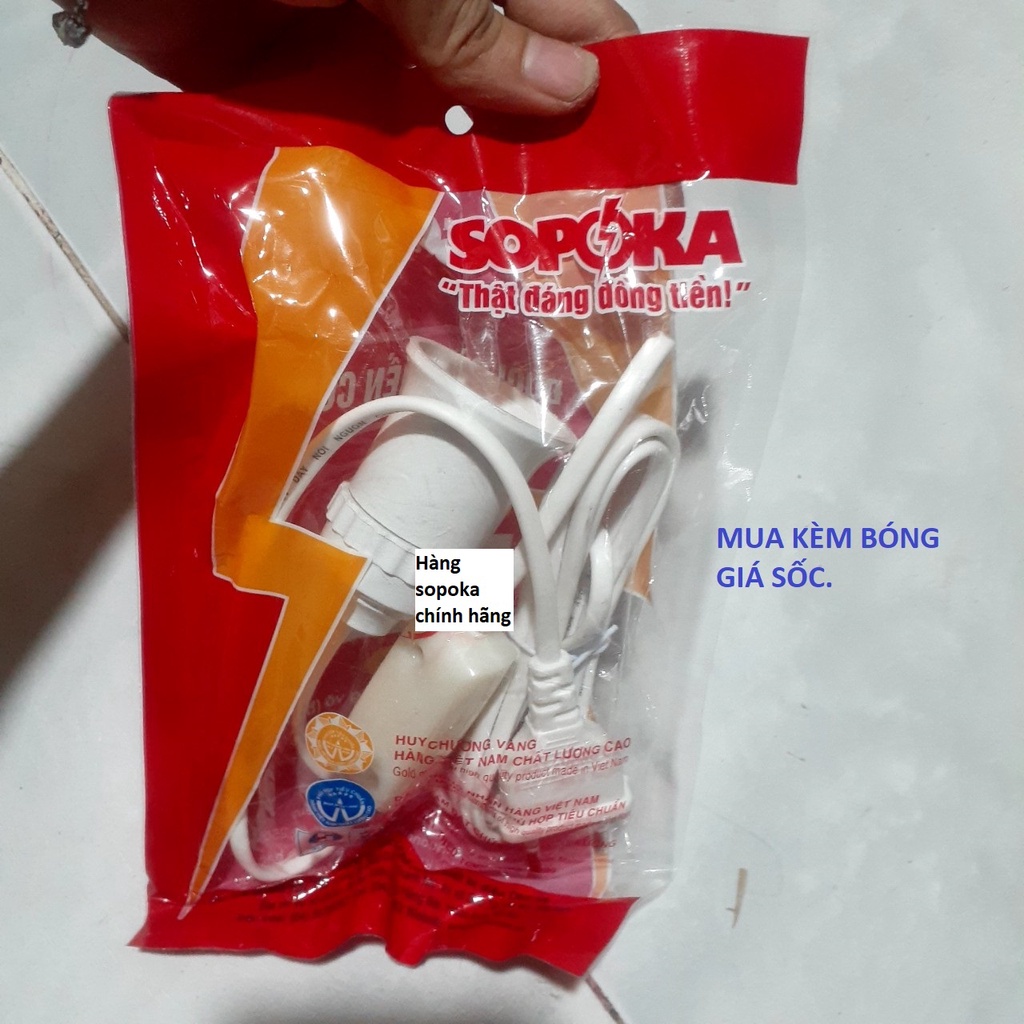 Đuôi Đèn Lõi Đồng Có Công Tắc + Liền Dây Dài 2.5m Hàng Xịn