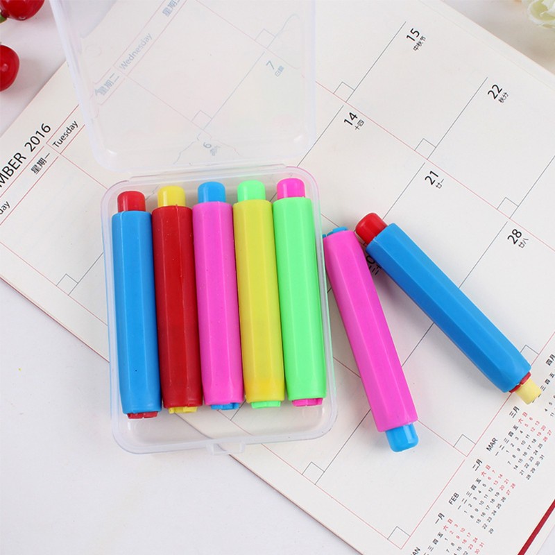 Dụng Cụ Giữ Phấn Viết Bảng Nhiều Màu Chống Bụi Tiện Dụng Cho Giáo Viên