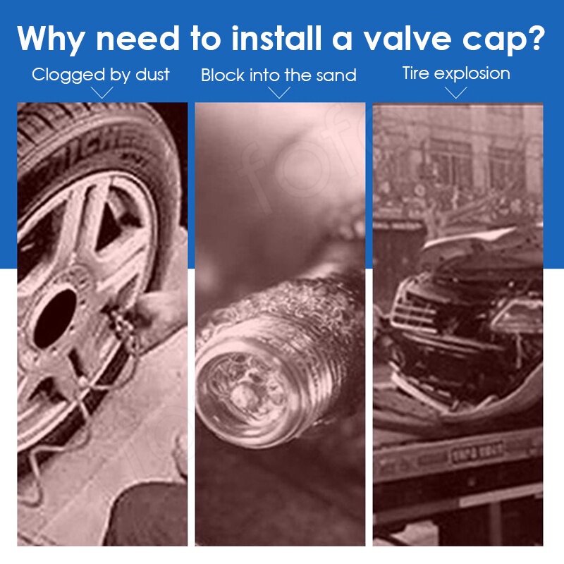 5 Nắp Van Bằng Hợp Kim Kẽm Cho Xe Hơi Mazda