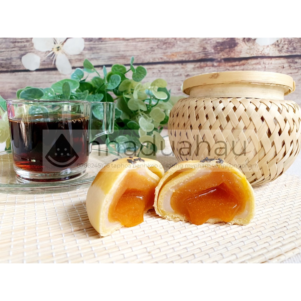 Lẻ một cái bánh ngàn lớp nhân trứng chảy tươi Đài Loan cái 50gam