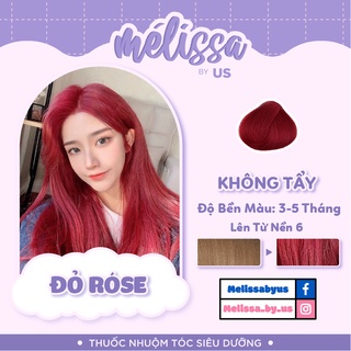 Thuốc nhuộm tóc siêu dưỡng mélissa - không xơ - lành tính
