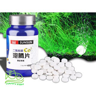 Viên sủi CO2 Sunsun giúp cây quang hợp tốt cho bể thủy sinh