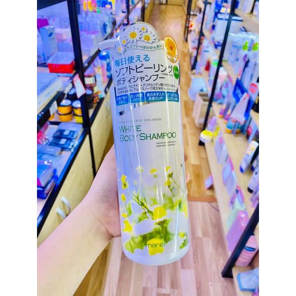 SỮA TẮM TRẮNG DA MANIS WHITE BODY SHAMPOO