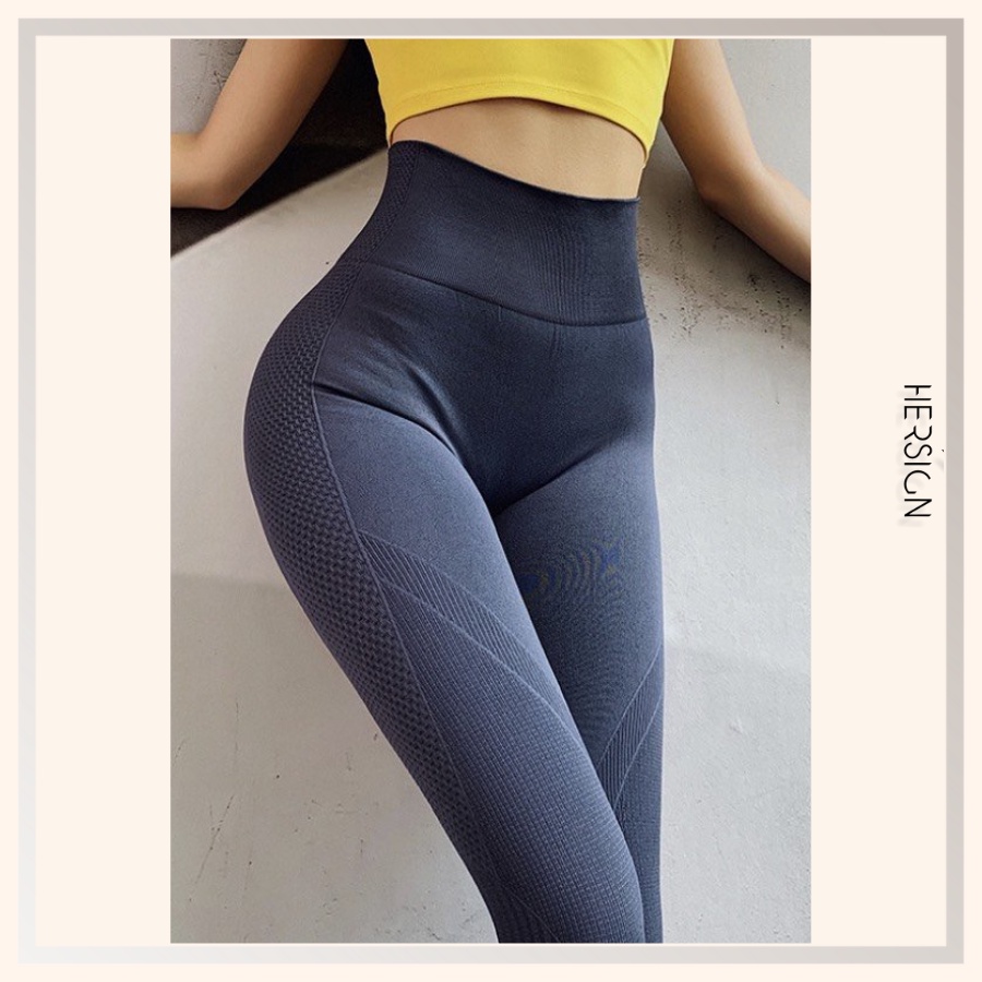 QUẦN TẬP GYM NỮ ĐỒ TẬP YOGA NỮ QUẦN LEGGING TẬP GYM EO VÁT HERSIGN-LEGGING6