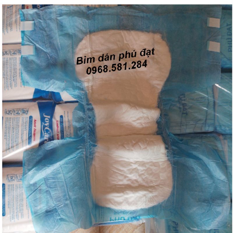 Tã bỉm dán phú đạt (10 gói 100 miếng) Size M/L:40-75kg siêu thấm hút