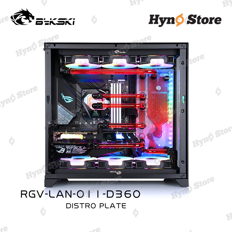 Distroplate Bykski RGV-LAN-O11-D360 ARGB Lianli O11 Tản nhiệt nước custom - Hyno Store