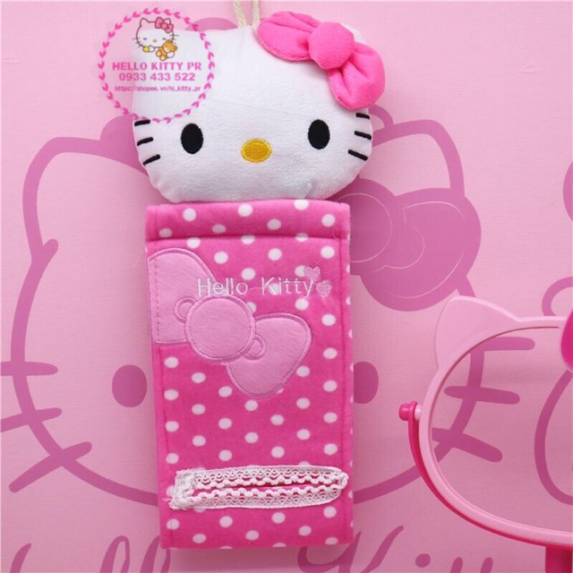 Treo khăn giấy cuộn Hello Kitty