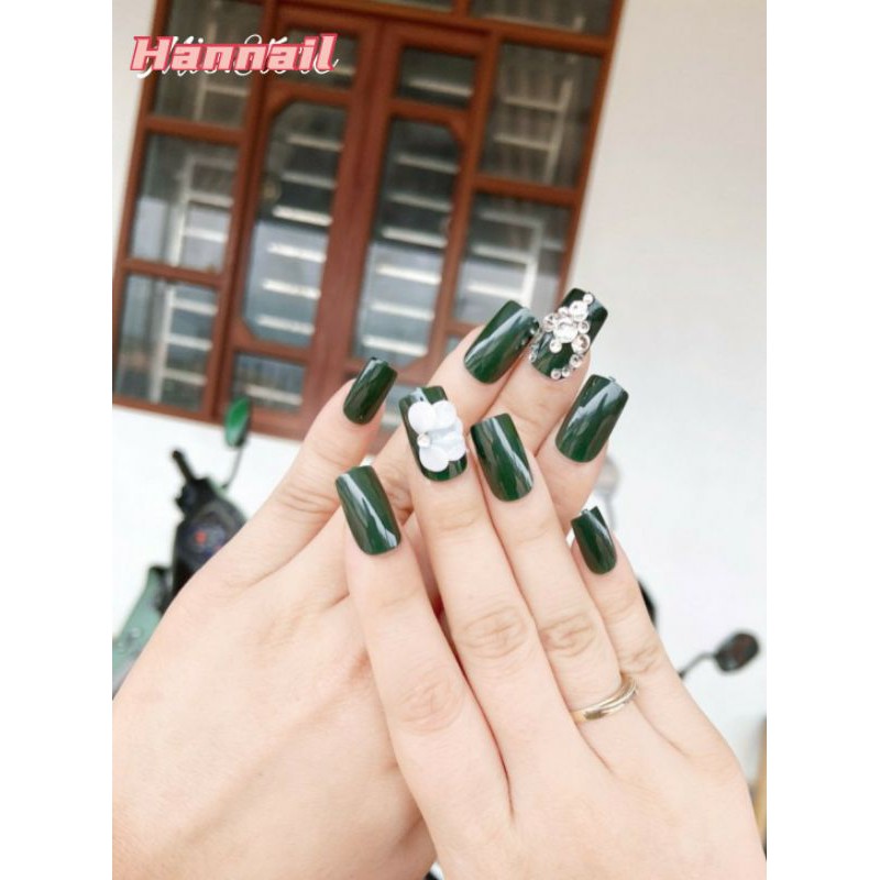 Móng tay giả 24 móng kèm keo