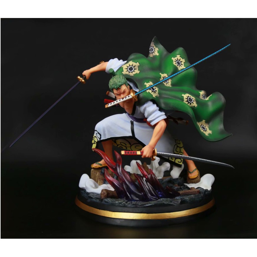 (Hết hàng) Mô hình One Piece - Mô hình Figure Santoryu Zoro Cỡ Lớn