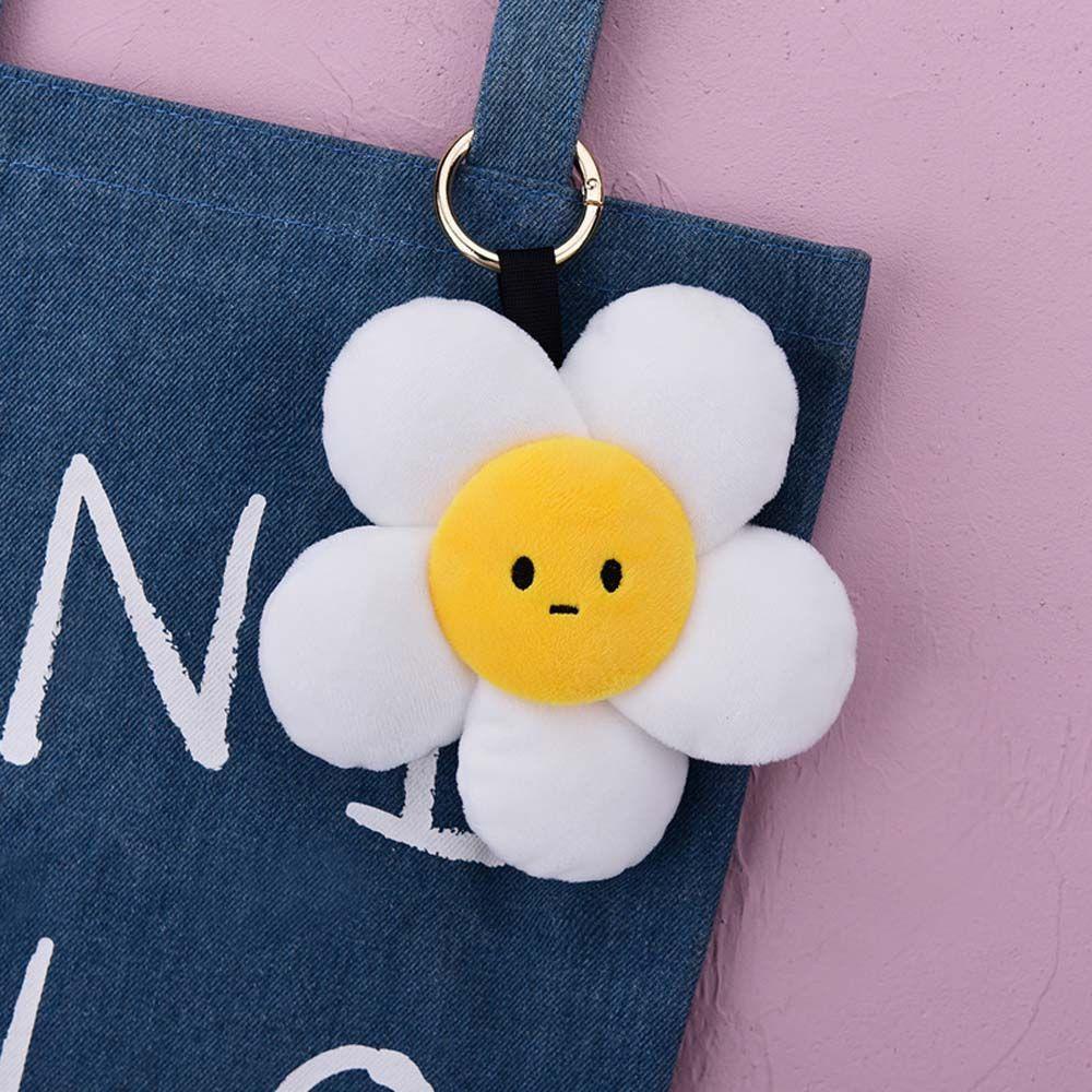 LILYES Móc Khóa Hình Hoa Hướng Dương Nhồi Bông Đáng Yêu