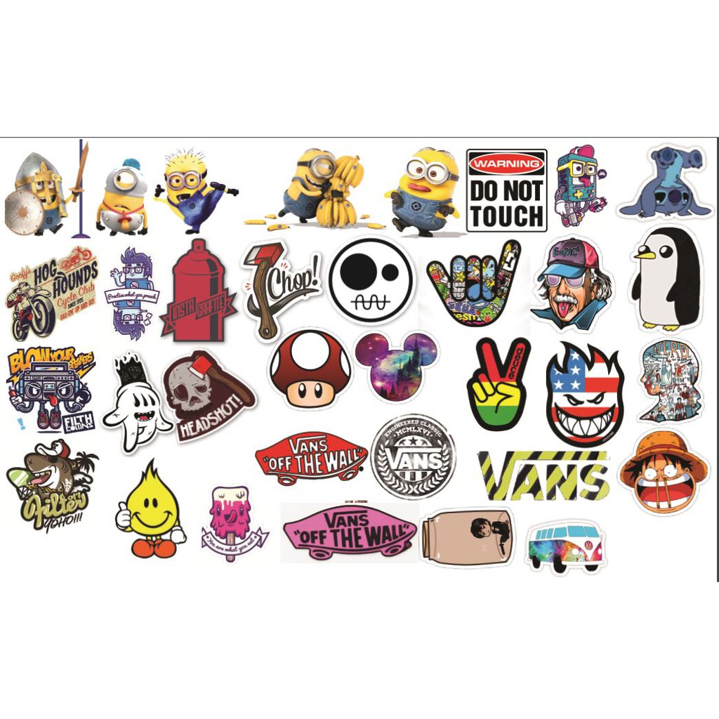 STICKER Dán Vali, xe, barber shop, Mũ bảo hiểm , macbook, đàn, tường... Nhập mã GIẢM GIÁ 15k khi mua từ 3 set