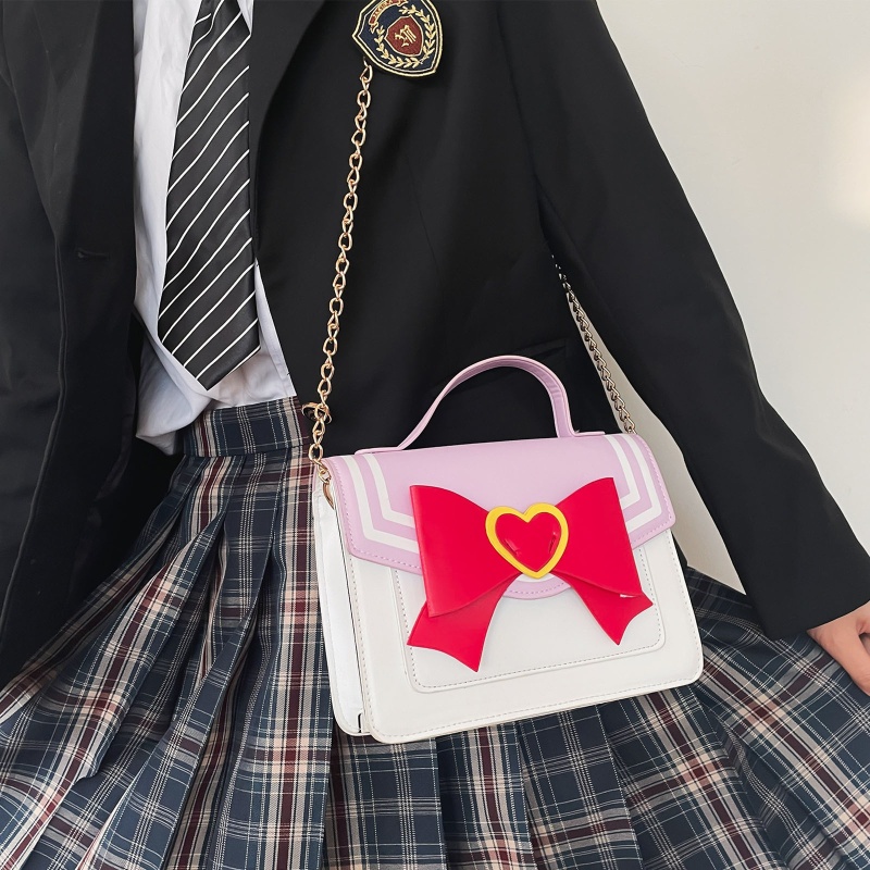 XIXI Túi Xách Đeo Chéo Chất Liệu Da PU Phong Cách Lolita Cho Nữ