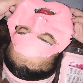 Mask mặt nạ dẻo hoa hồng Hàn