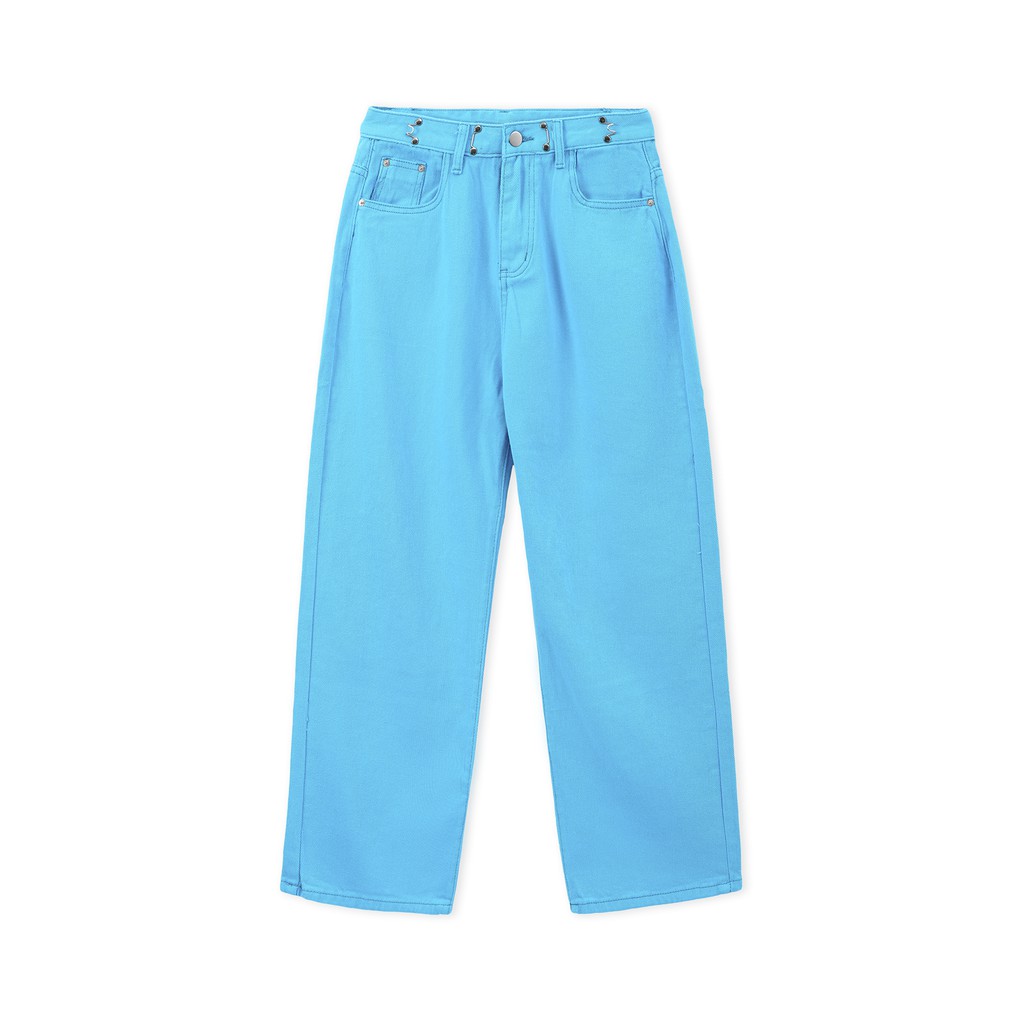 Quần Khaki DECAO Gập Cạp Xanh