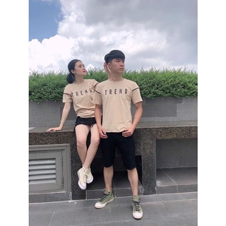 áo thun cotton 💯, áo thun cặp đôi cổ tròn