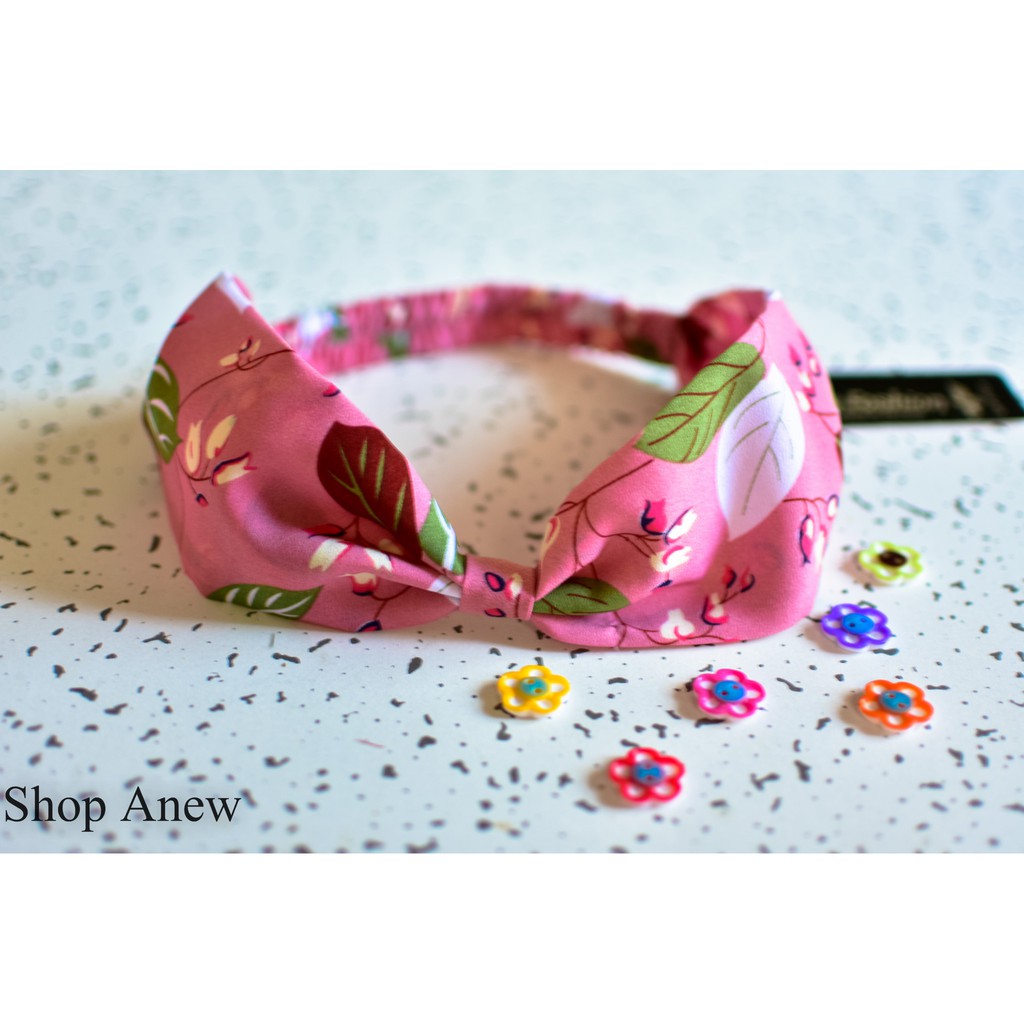 Băng Đô turban nơ dễ thương Anew