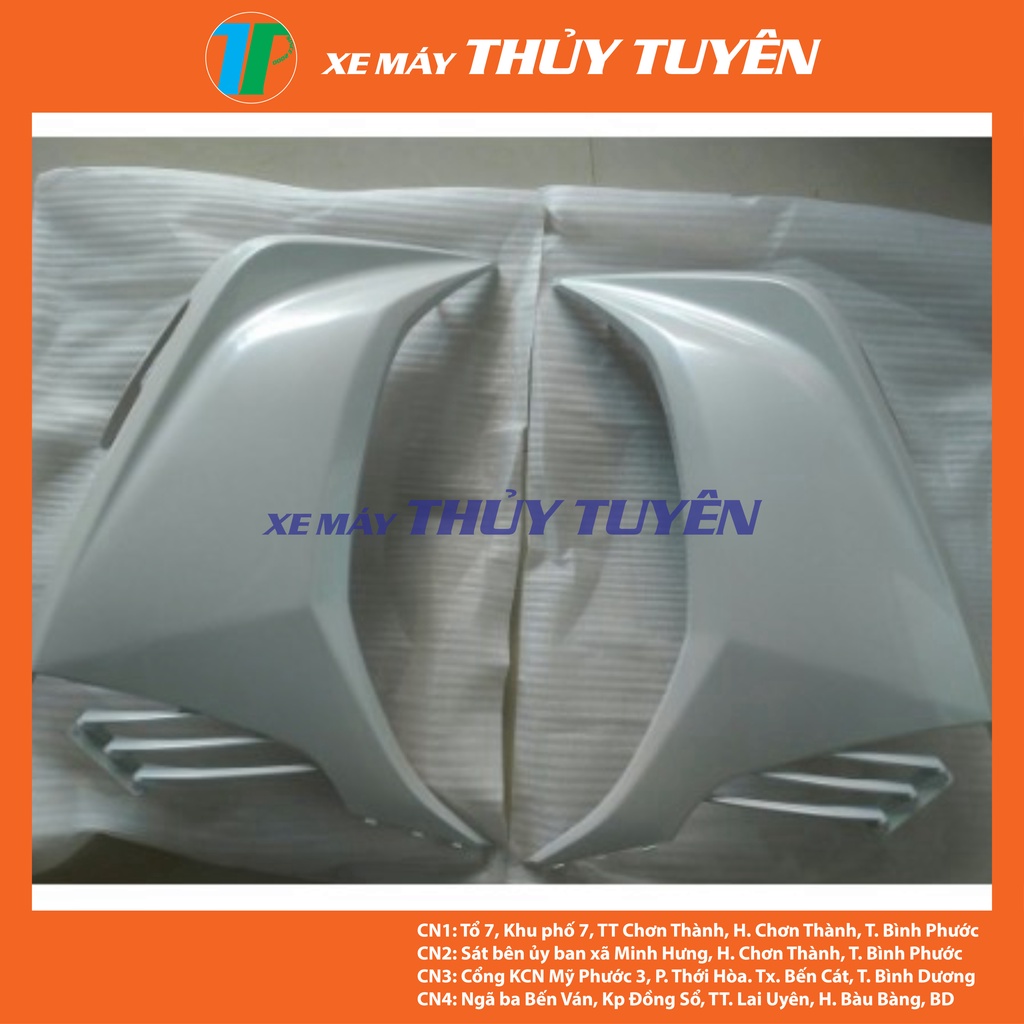 Bửng trắng và đen Exciter 135 zin chính hãng Dàn áo 135 5 số