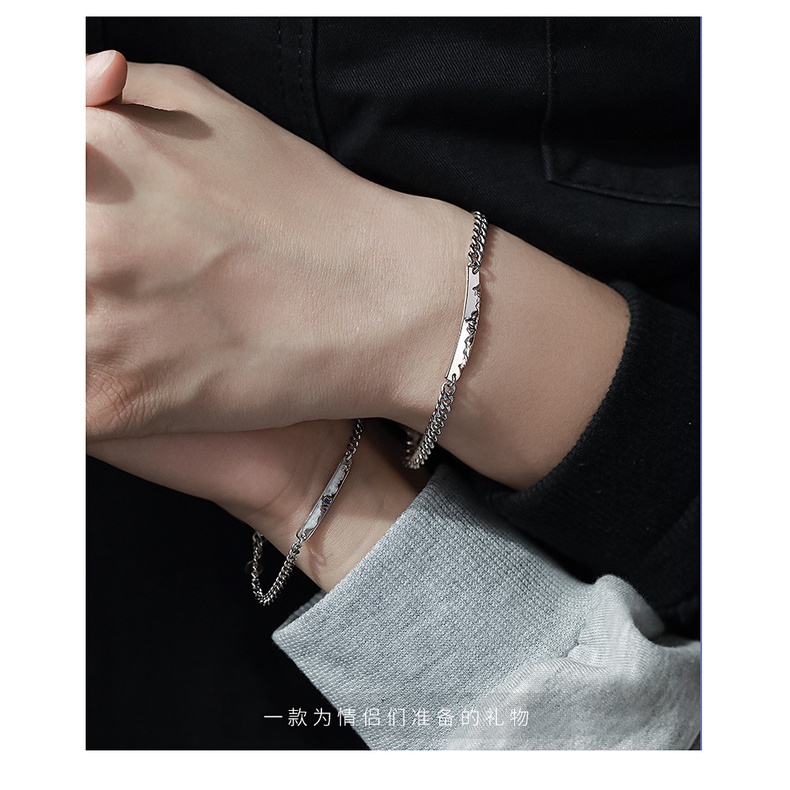 YeYi Wushan Canghai Vòng Tay Cặp Đôi Cảm Giác Cao Chạm Khắc Nhân Vật Thời Trang Cho Nam Nữ